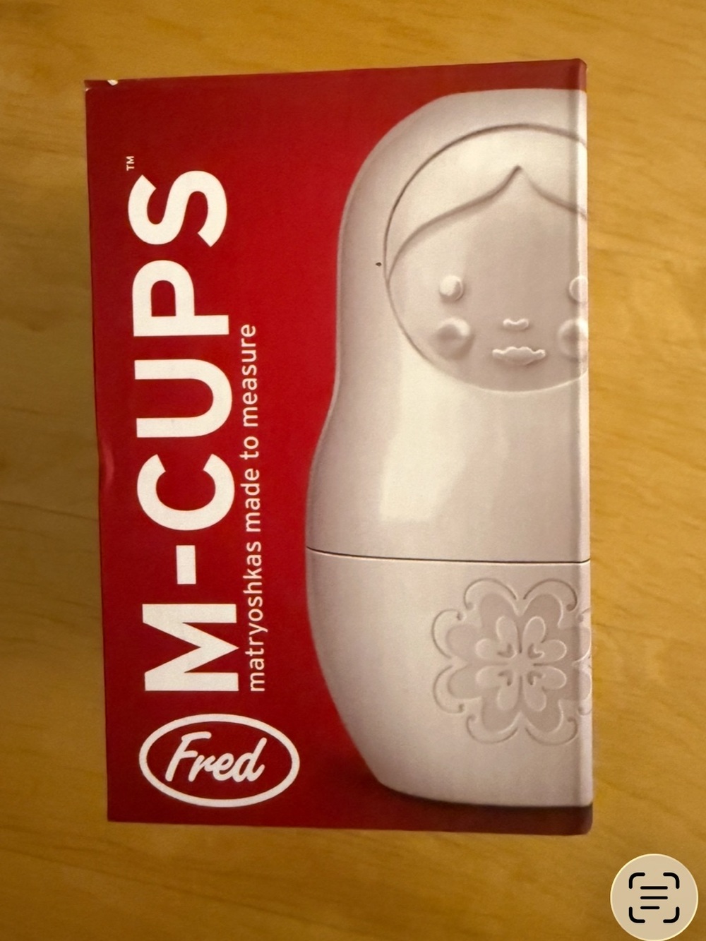 Matryoshka Measuring Cups, BNIB
